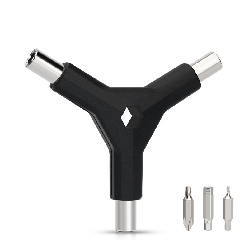 自行车维修修车组合 扳手三叉外六角工具 Y型套筒扳手工具